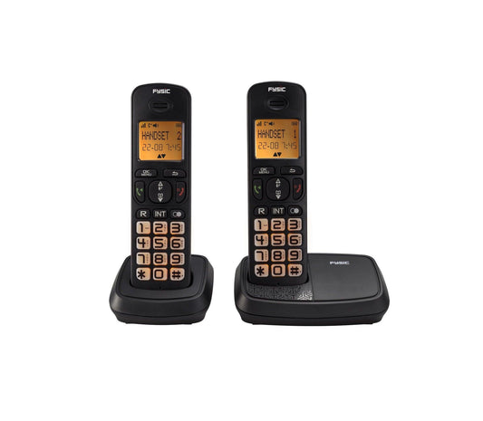 Fysic FX-5520 DECT Seniorentelefoons Twin | Dé Online Medische Webshop