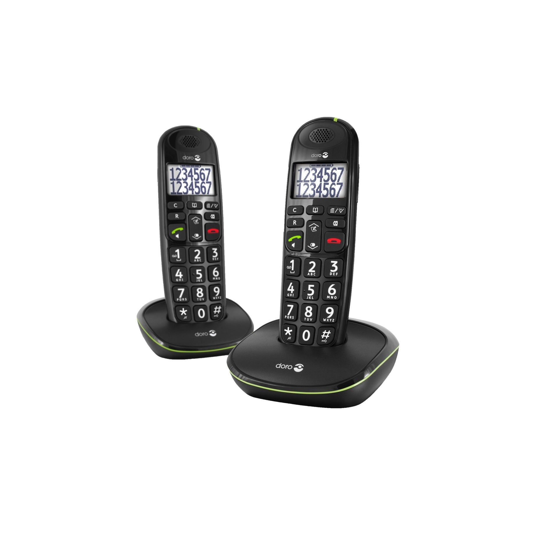 Doro PhoneEasy® 110 Draadloze Seniorentelefoon met Sprekende Cijfertoetsen DECT | Dé Online Medische Webshop