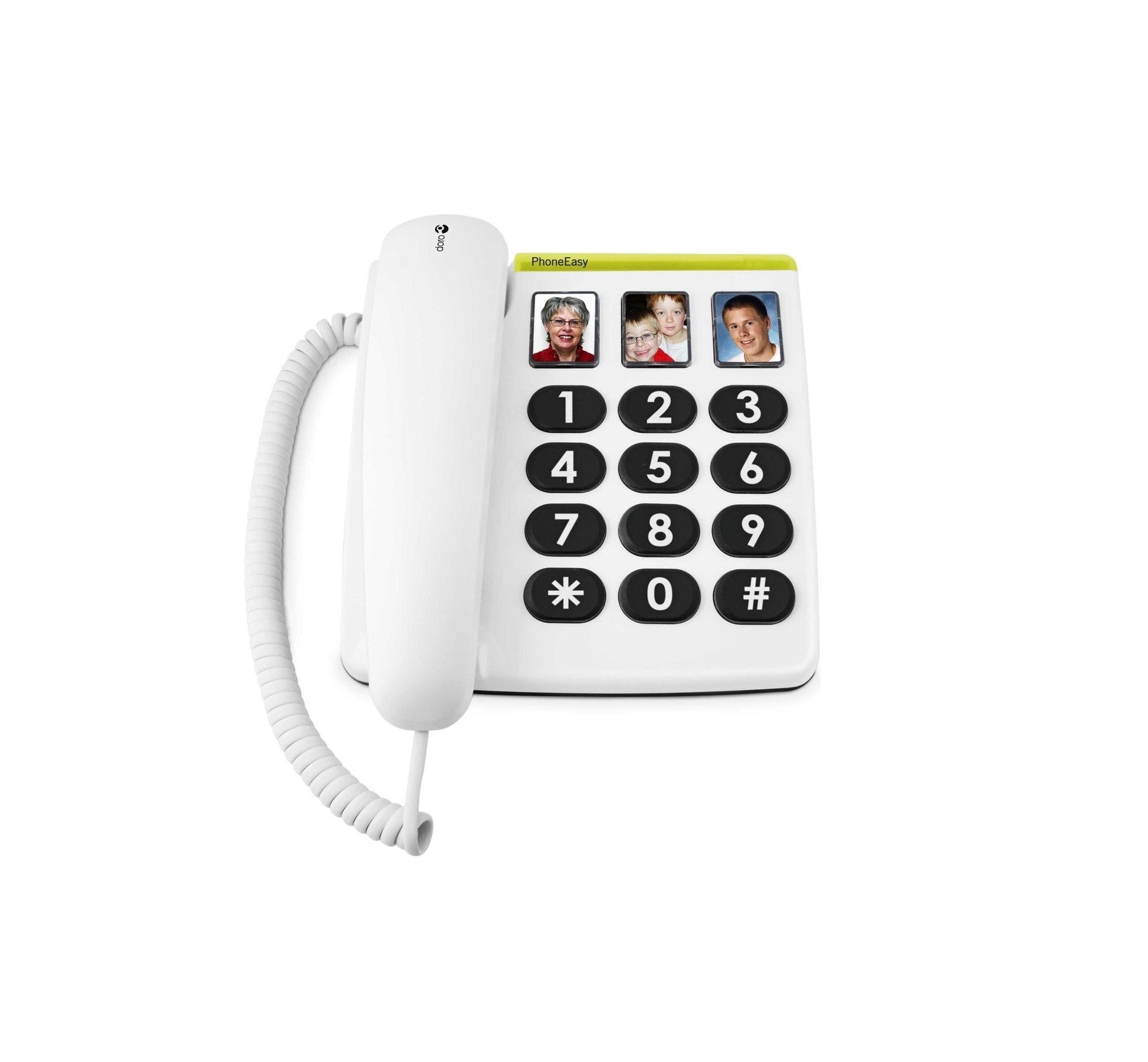 Doro PhoneEasy® 331PH Vaste Telefoon met Foto Toetsen | Dé Online Medische Webshop