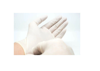 Medica Medische Vinyl Wegwerphandschoenen Ongepoederd Wit (100st) | Dé Online Medische Webshop