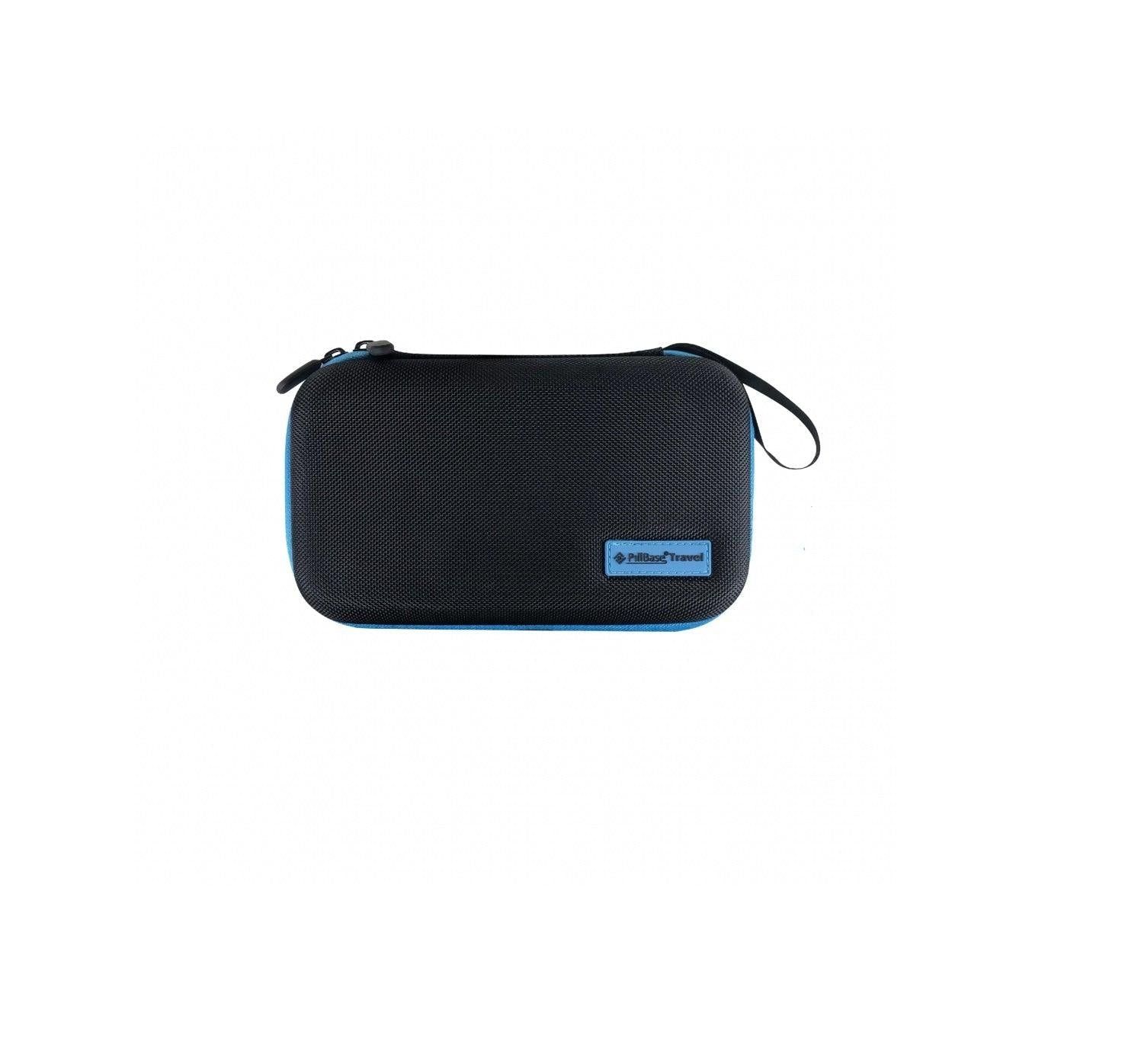 Pillbase Travel Case Zwart/blauw Medicijntasje | Dé Online Medische Webshop