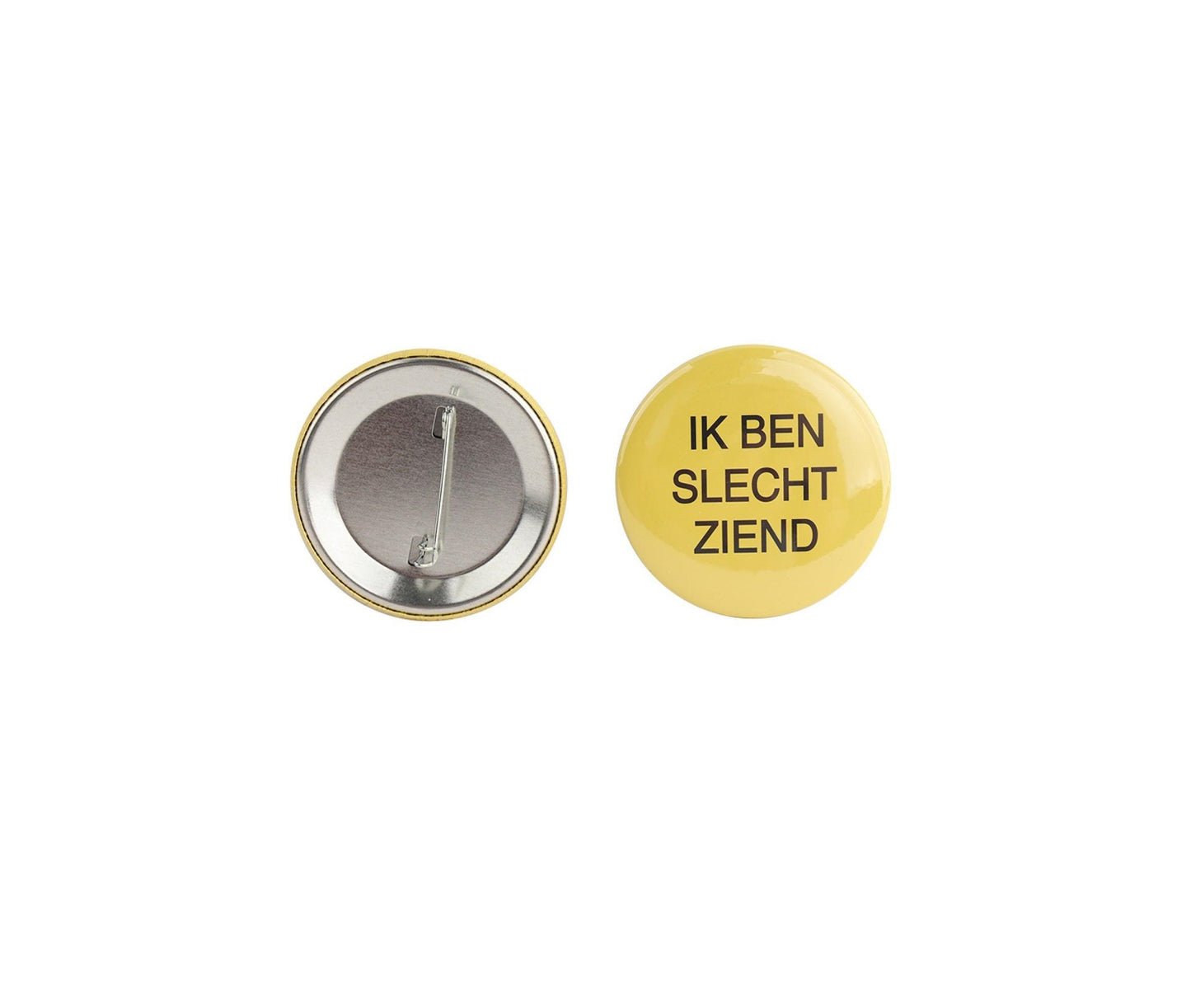 Able2 Slechtziend Button met Speldje voor Kleding (2st) Kopen van  Able2?- Vanaf €7.95 bij Pucshop.nl