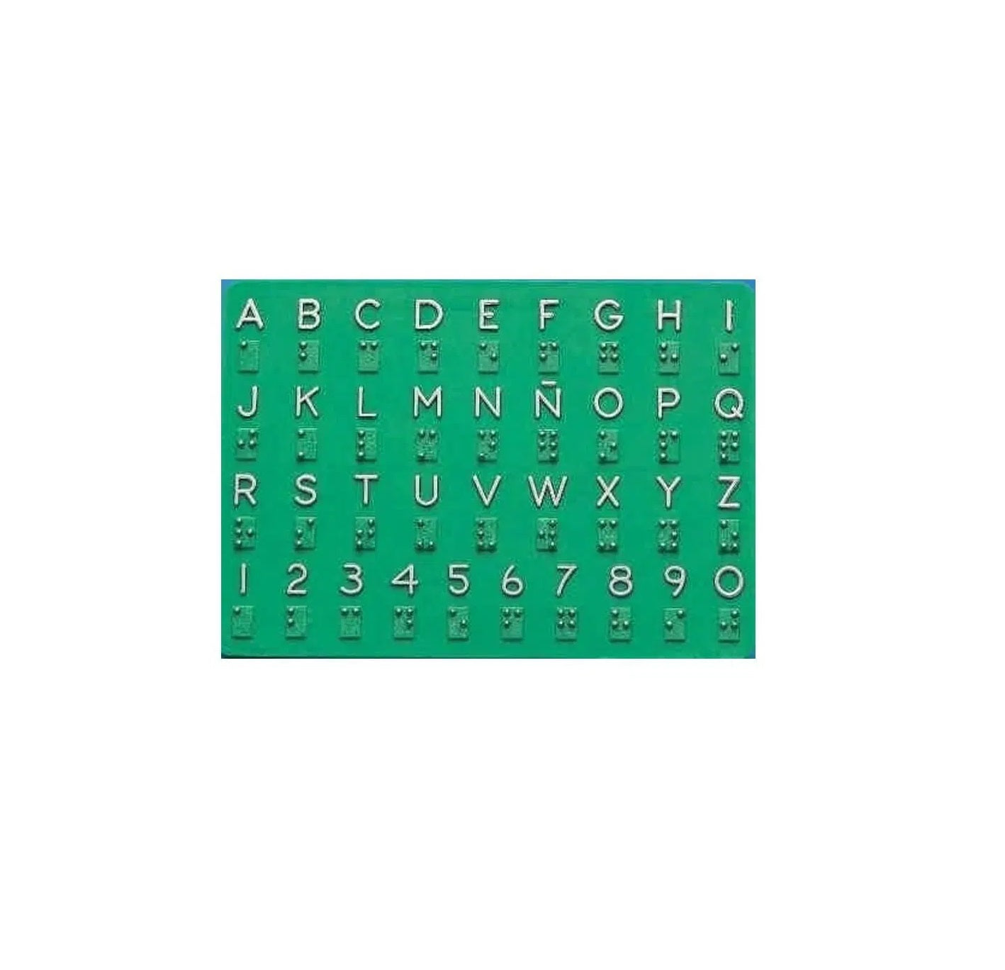 Low Vision Braille Alfabetkaart Kopen van  Low Vision?- Vanaf €14.95 bij Pucshop.nl