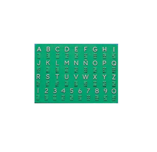 Low Vision Braille Alfabetkaart | Dé Online Medische Webshop
