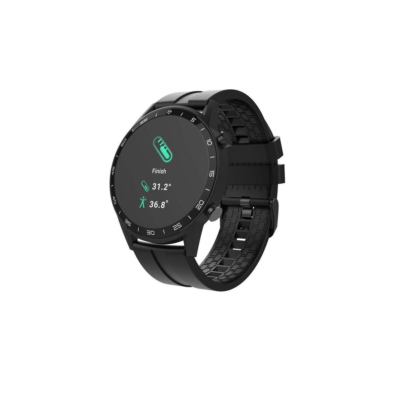 Sweex Smart Gezondheids Horloge + App Zwart Kopen van  Sweex?- Vanaf €69.95 bij Pucshop.nl