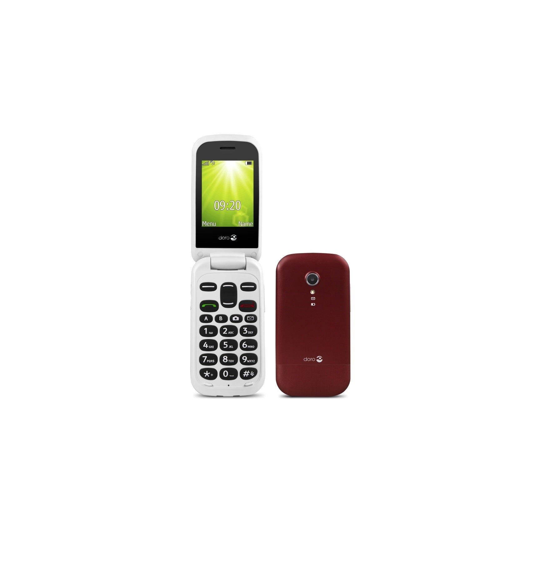 Doro Mobiele Klaptelefoon 2404 2G Senioren GSM Kopen van  Doro?- Vanaf €68.95 bij Pucshop.nl
