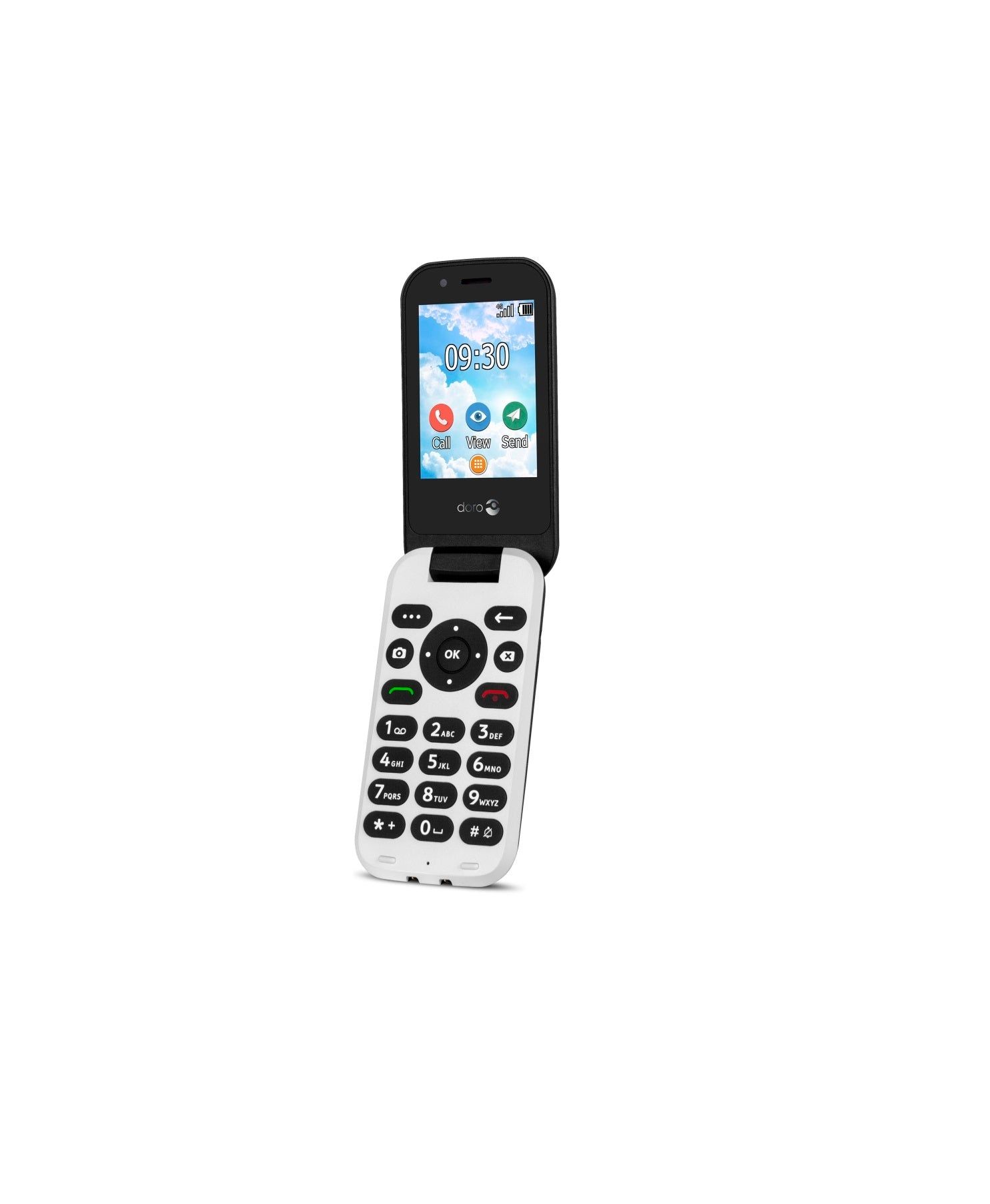Doro Mobiele Klaptelefoon 7030 4G Senioren GSM | Dé Online Medische Webshop