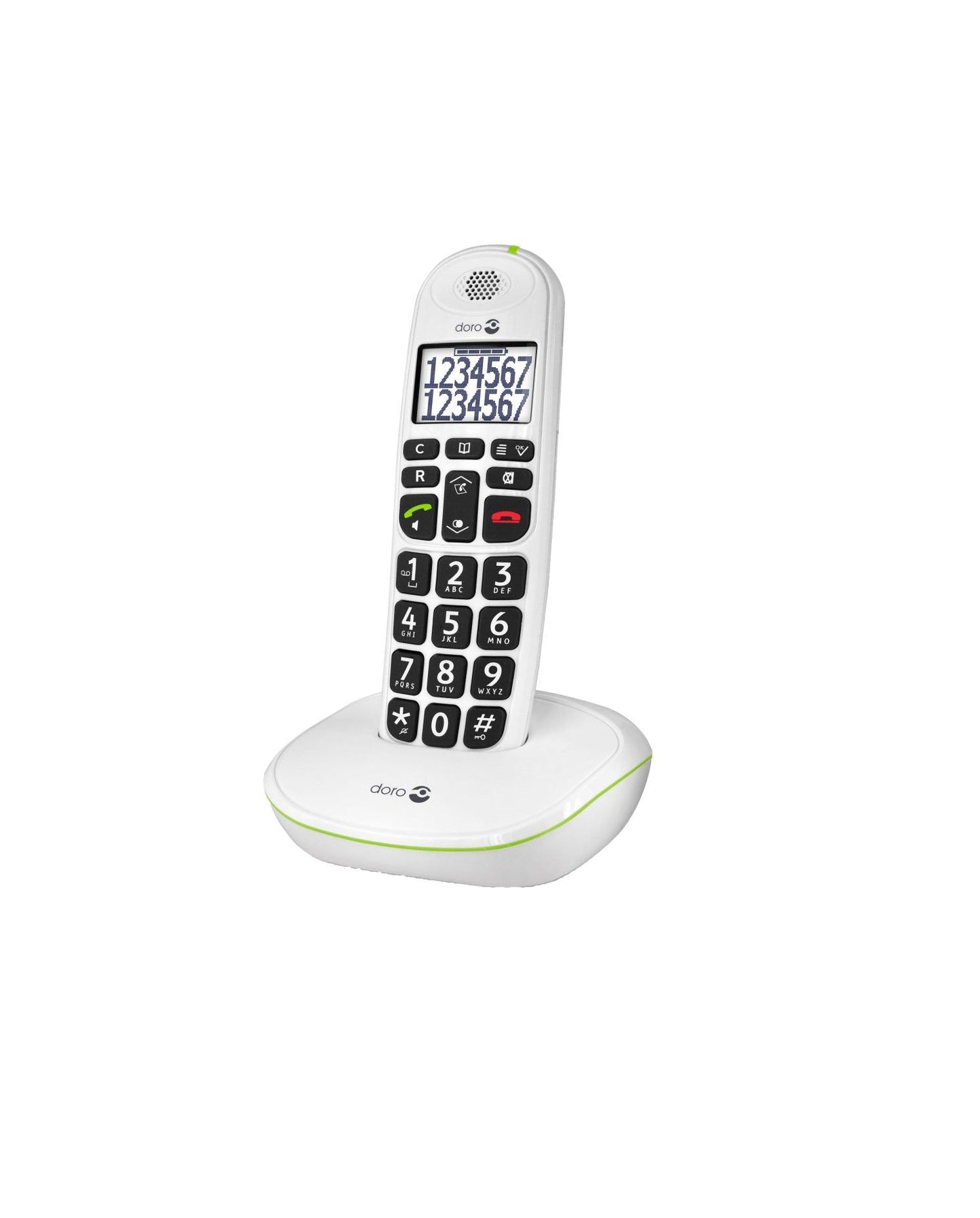 Doro PhoneEasy® 110 Draadloze Seniorentelefoon met Sprekende Cijfertoetsen DECT Kopen van  Doro?- Vanaf €68.95 bij Pucshop.nl