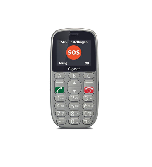 Gigaset GL390 Senioren GSM Grijs | Dé Online Medische Webshop