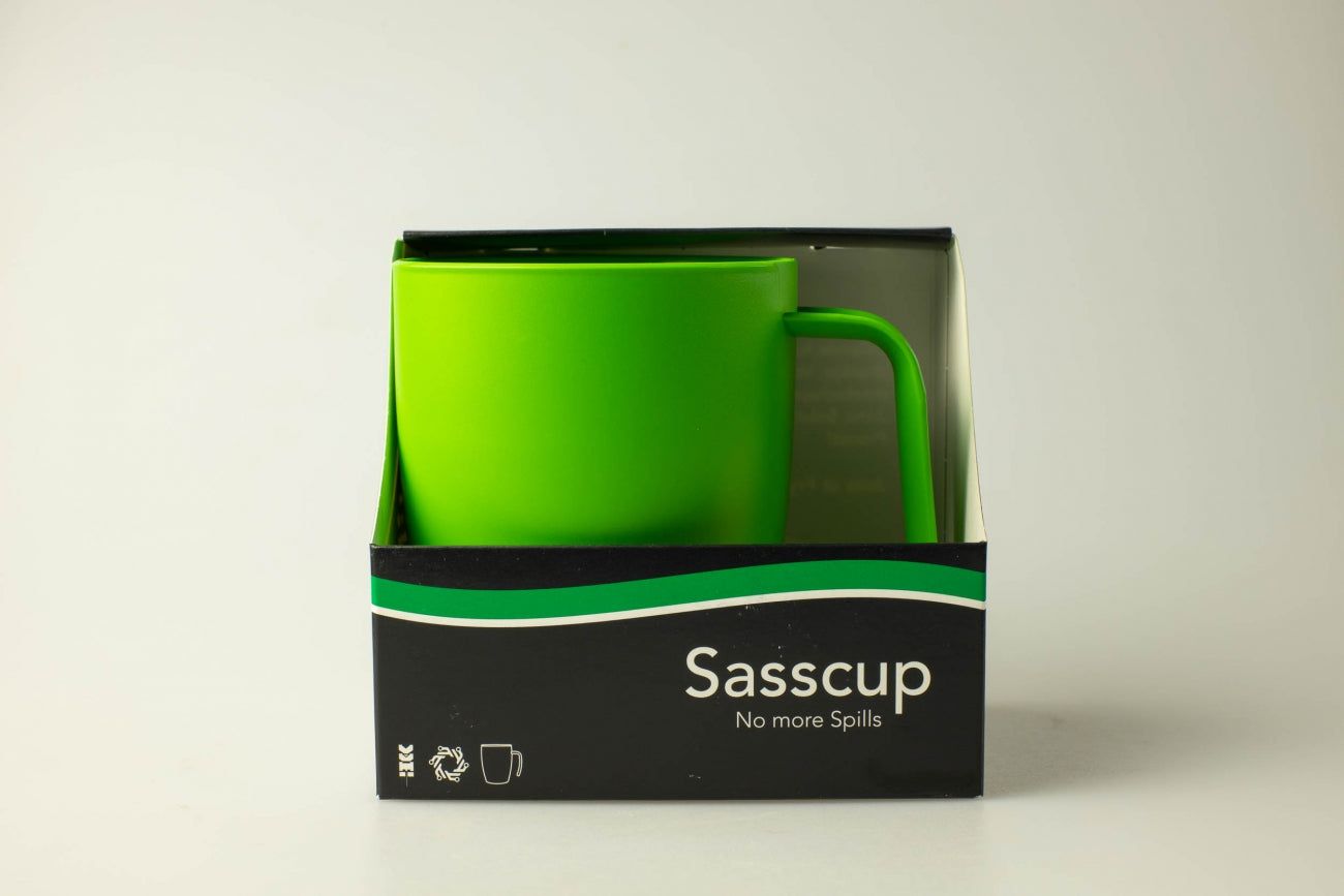 SASScup Anti-knoei Aangepaste Drinkbeker Met Inzetstuk | Dé Online Medische Webshop